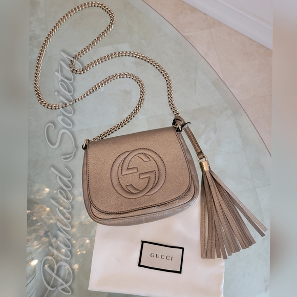 Gucci Soho Disco Mini Chain Crossbody Bag - Picture 4 of 11